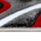 Flash Furniture Red 2' x 7' Modern Plush Abstract Area Rug KP-RG951-27-RD-GG - alternate 3